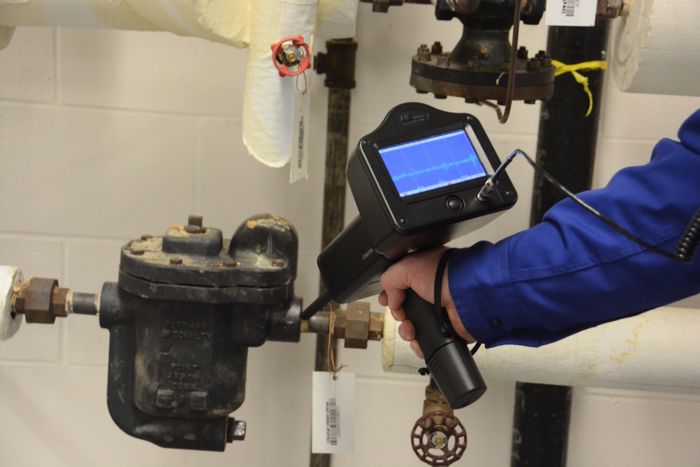 Saving Energy by Inspecting Steam Traps with Ultrasound